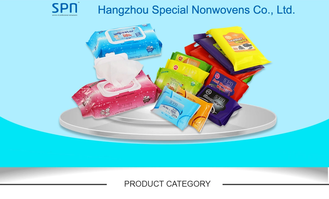 Special Nonwovens Superior Product Household Floor Wet Wipes Push and Clean Non-Woven Disinfection Soft Wet Wipe