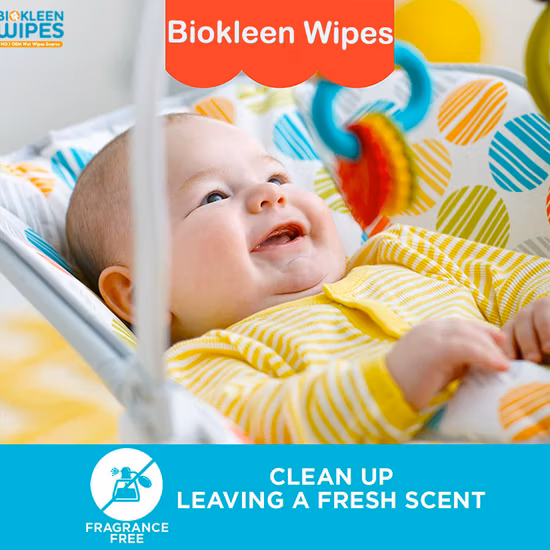 Baby Water Wet Wipes Spunlace Nonwoven Household Wipes in Stock