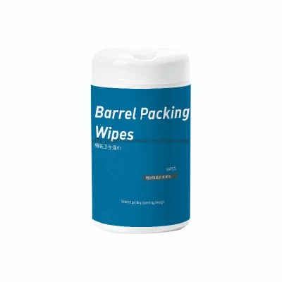 Barrel Packing Hygiene Wet Wipes
