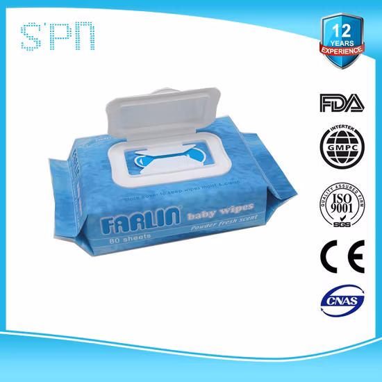 Special Nonwovens Tube Package 99.999% Antibacterial Cleaning Disinfection Wet Wipes for Multi