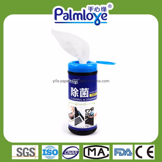 Disposable Barrel Packing Hygiene Disinfection Wet Wipes