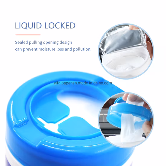 Barrel Packing Hygiene Wet Wipes