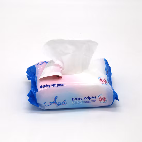 Non Woven Fabric Ultra Compact Single Use Baby Wipes
