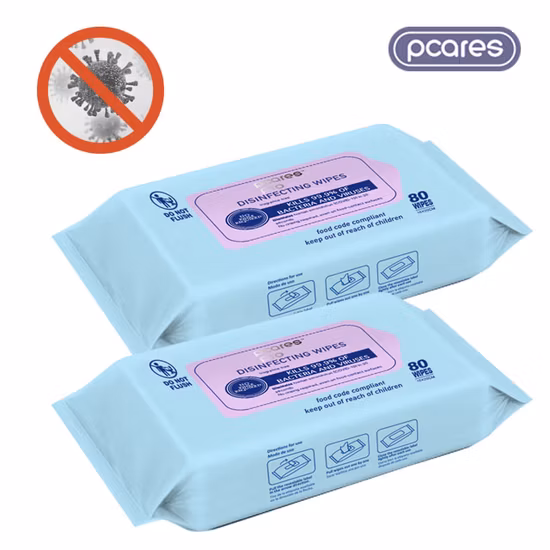 Customized Cleaning Disinfectant Antibacterial Complex Chlorine Disinfectant Wipes for Medical Equipment Made in China