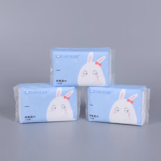 Disposable Makeup Dry Wipes Cotton Facial Tissue for Cleaning
